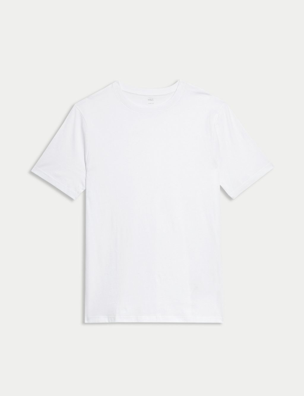 Slim Fit Pure Cotton Crew Neck T-Shirt 1 of 5