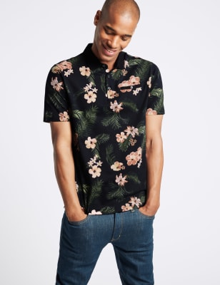 Polo store floral shirt