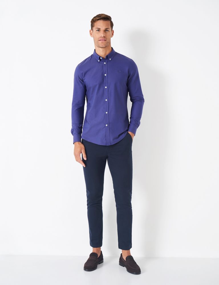 Slim Fit Pure Cotton Oxford Shirt 3 of 5