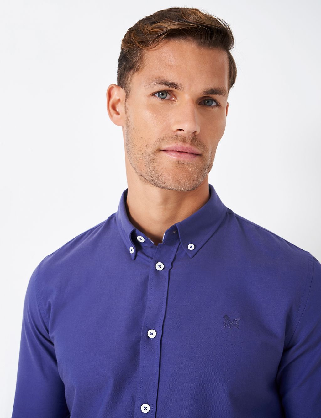 Slim Fit Pure Cotton Oxford Shirt 5 of 5