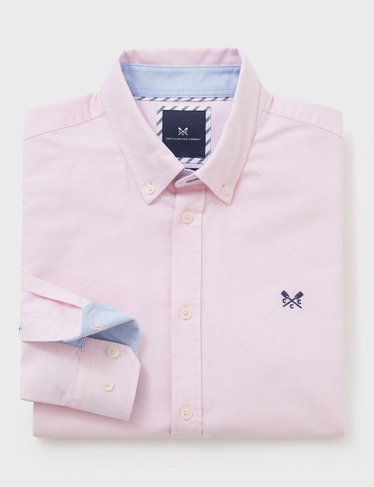 Slim Fit Pure Cotton Oxford Shirt 2 of 4