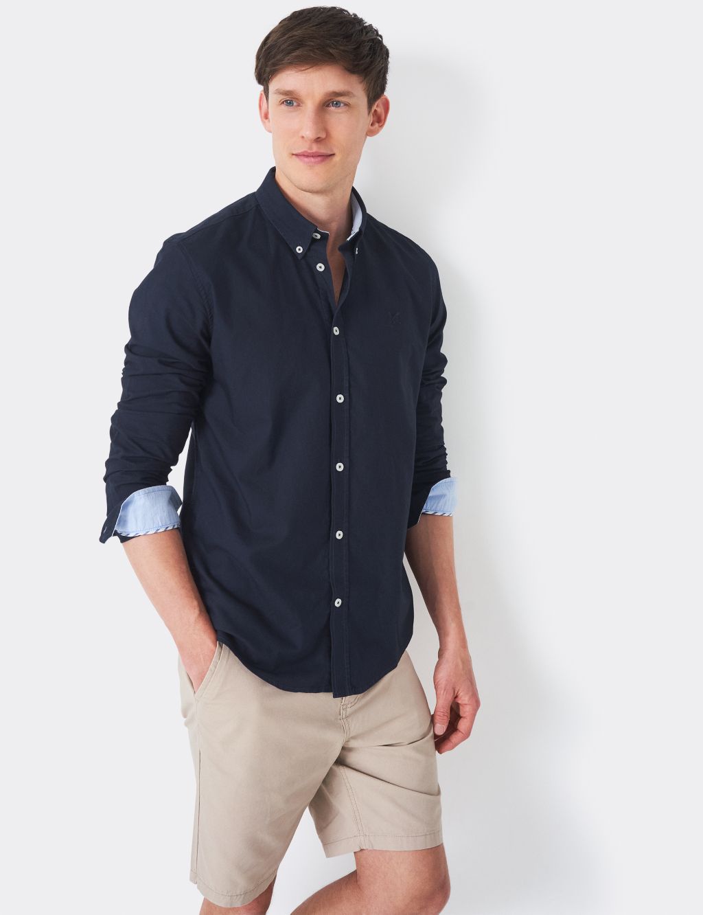 Slim Fit Pure Cotton Oxford Shirt 2 of 5