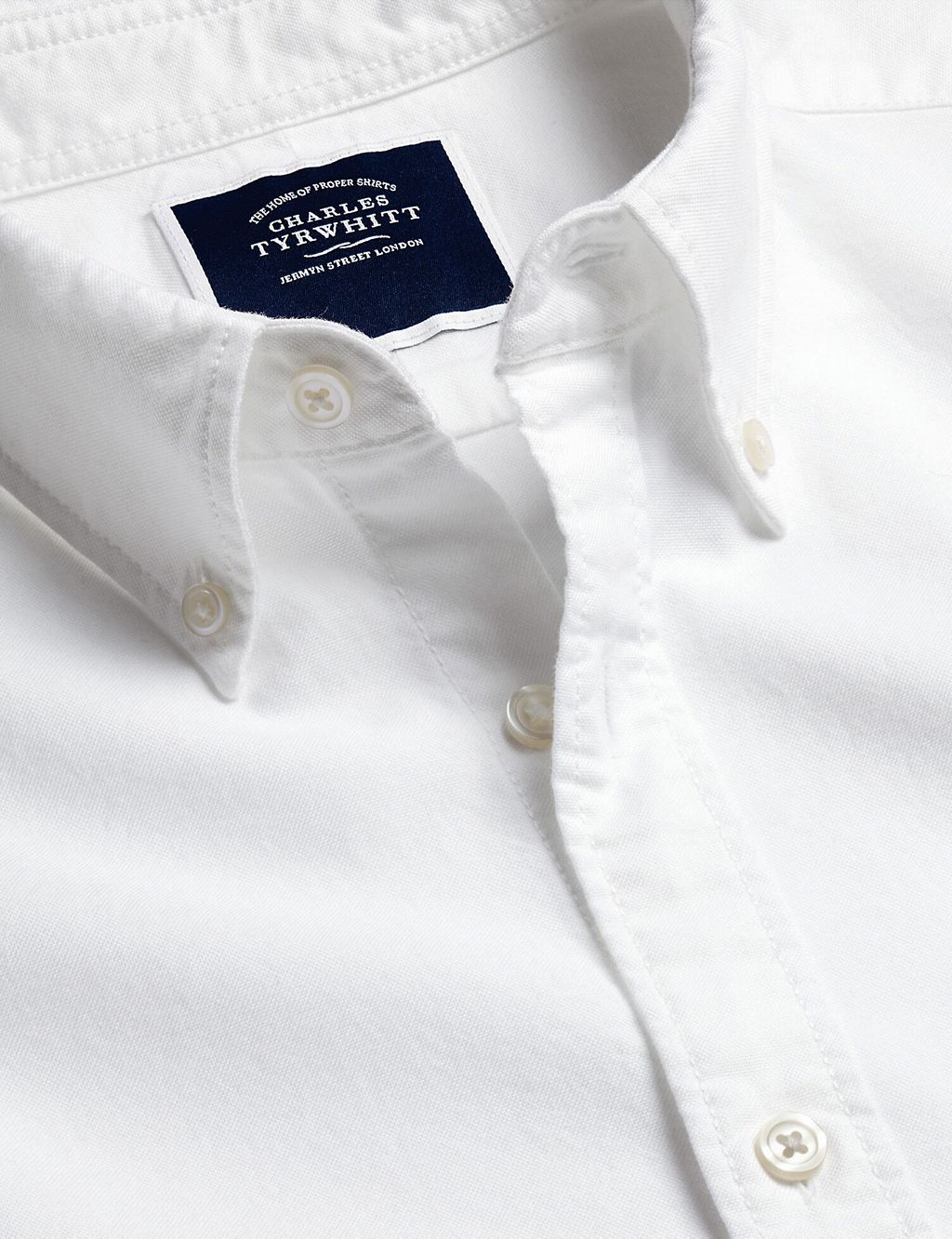 Slim Fit Pure Cotton Oxford Shirt 2 of 2