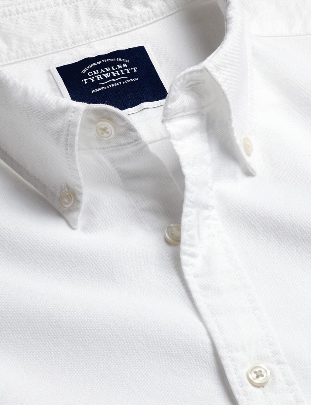 Buy Slim Fit Pure Cotton Oxford Shirt | Charles Tyrwhitt | M&S