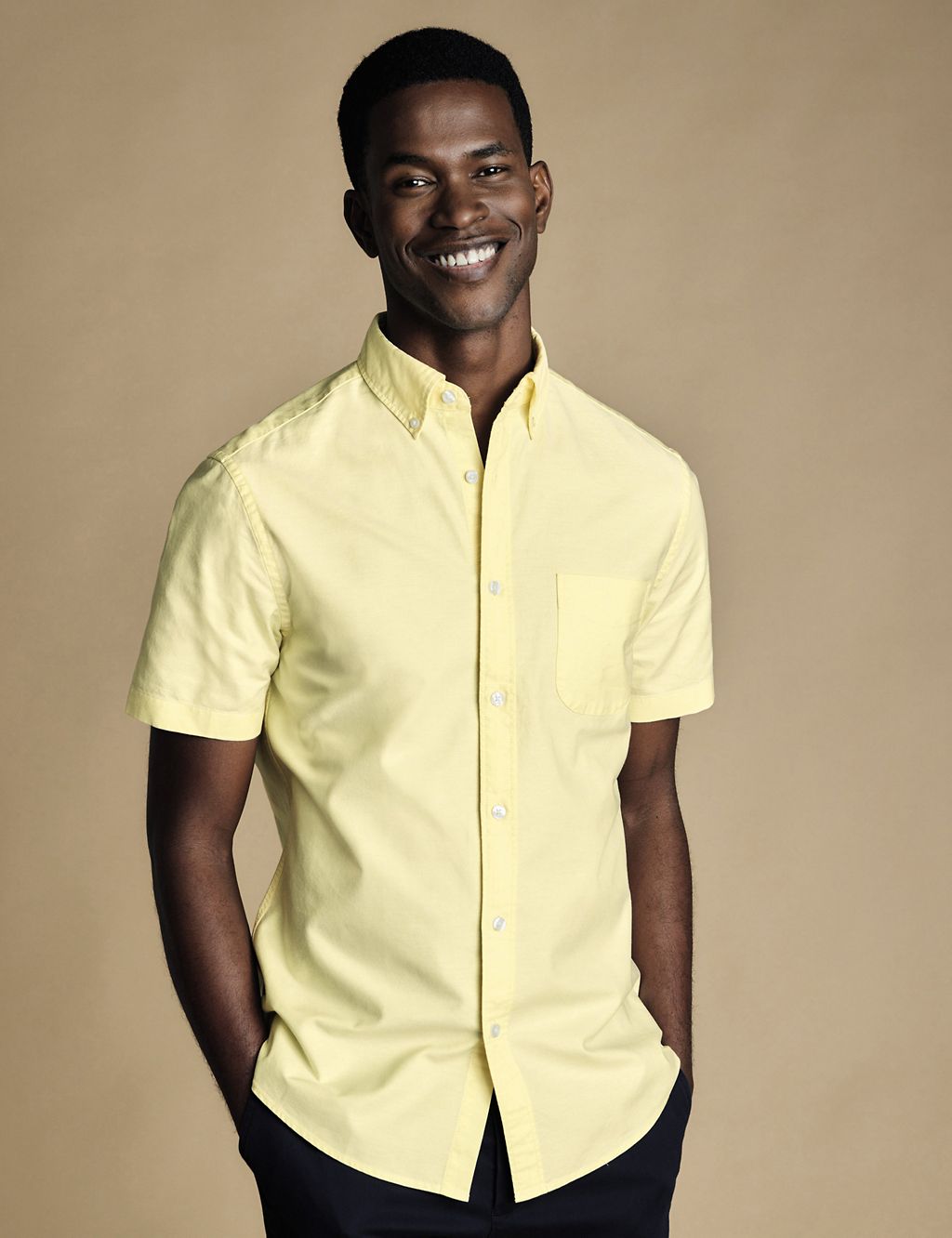 Slim Fit Pure Cotton Oxford Shirt 3 of 6
