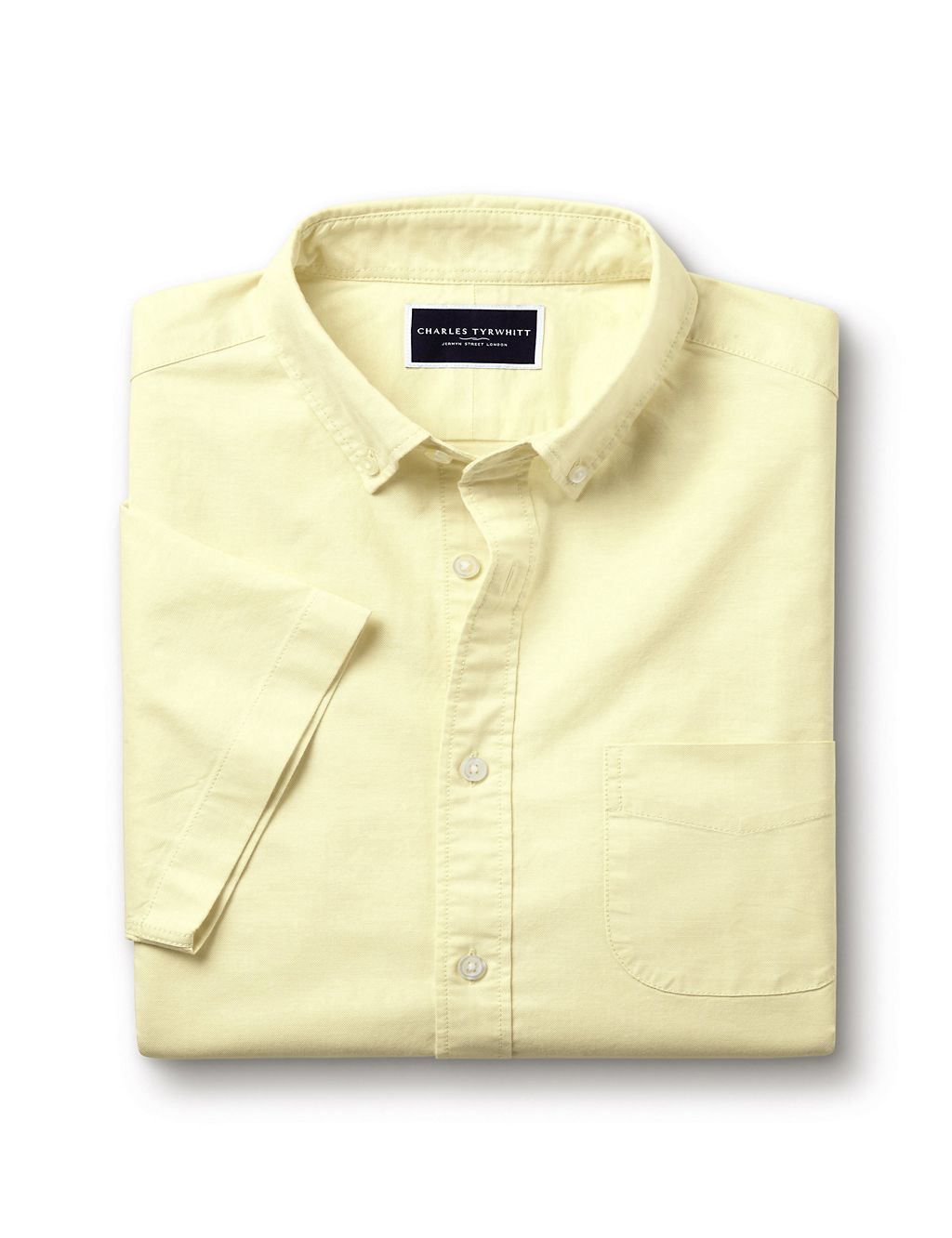 Slim Fit Pure Cotton Oxford Shirt 1 of 6