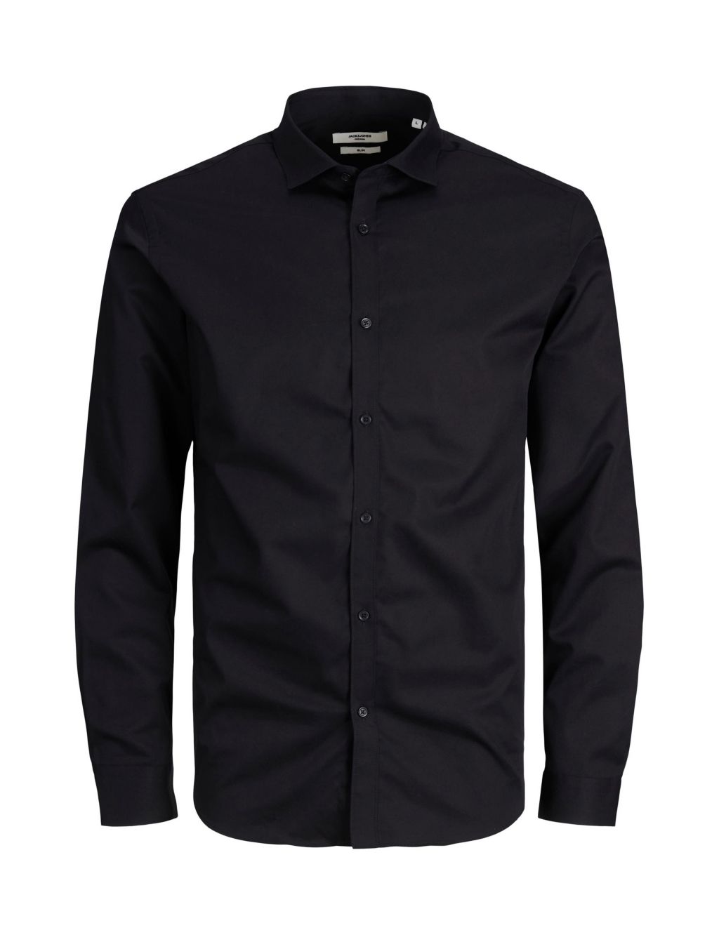 Slim Fit Pure Cotton Oxford Shirt | JACK & JONES | M&S