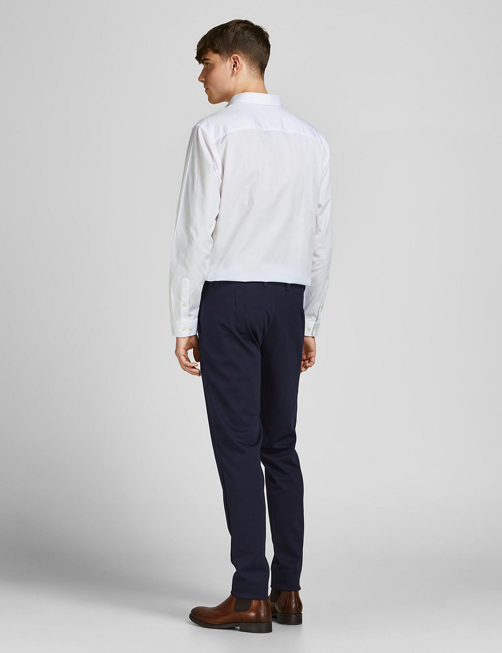 Slim Fit Pure Cotton Oxford Shirt 2 of 3