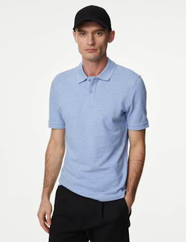 Slim Fit Pure Cotton Pique Polo Shirt 4 of 4