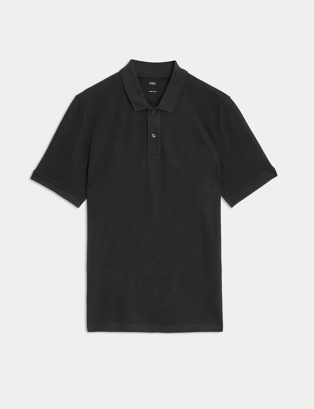 Slim Fit Pure Cotton Pique Polo Shirt | M&S Collection | M&S