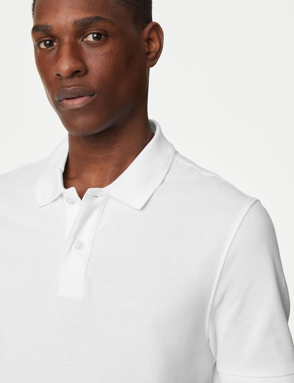 Slim Fit Pure Cotton Pique Polo Shirt 5 of 6