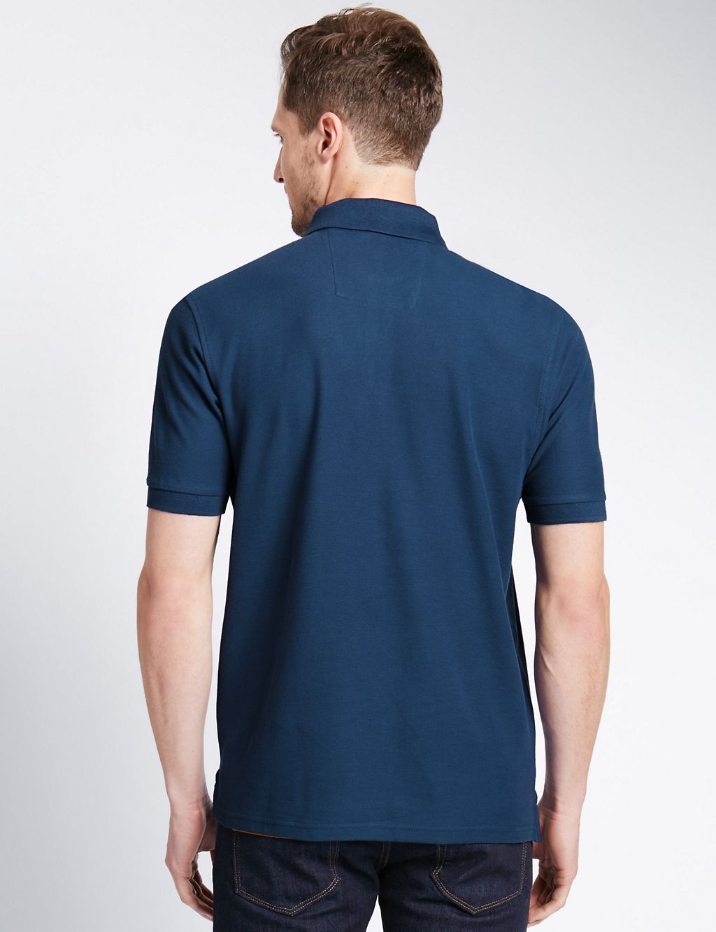 Slim Fit Pure Cotton Polo Shirt 2 of 5