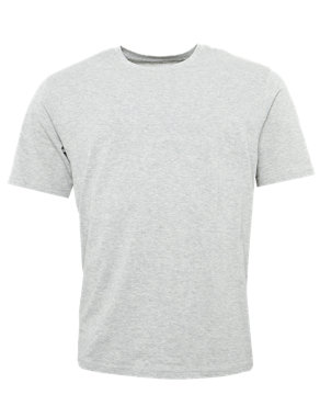 Slim Fit Pure Cotton Stay Soft T-Shirt Image 2 of 4