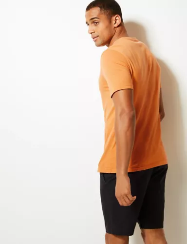 Slim Fit Pure Cotton T-Shirt 4 of 4