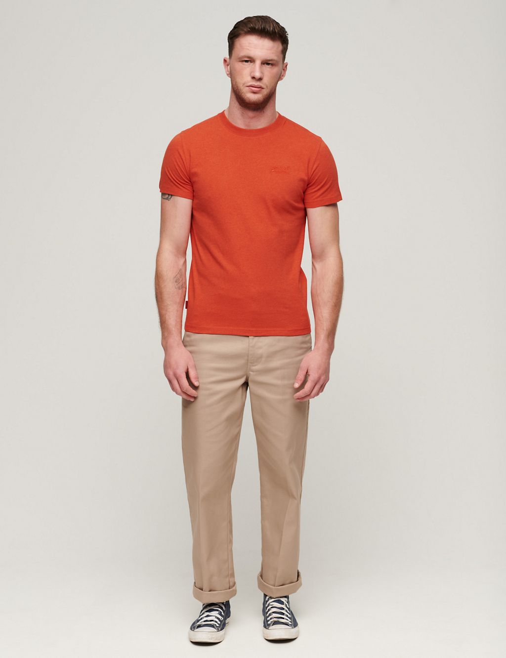 Slim Fit Pure Cotton T-Shirt 1 of 6