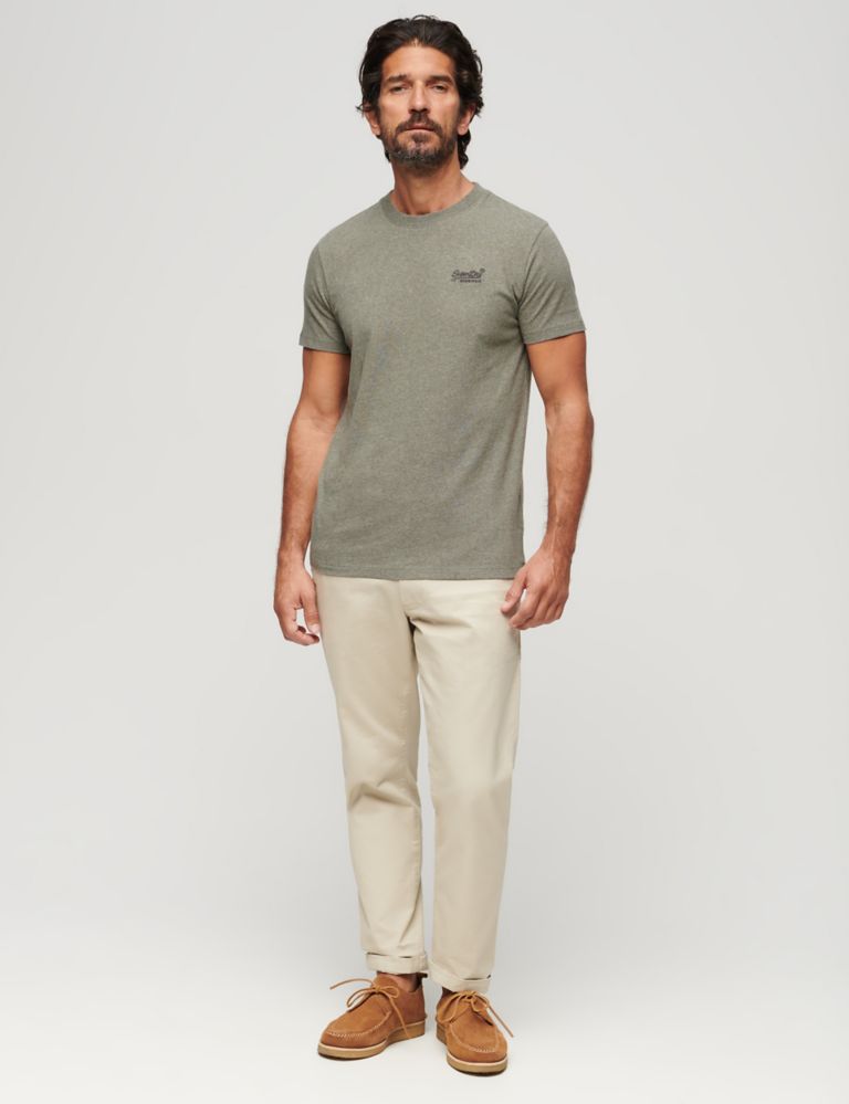 Slim Fit Pure Cotton T-Shirt 2 of 4