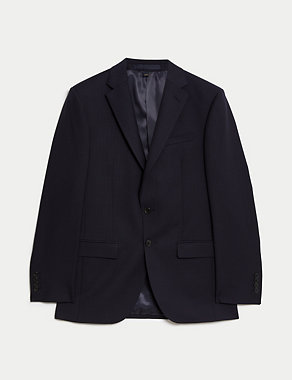 Slim Fit Pure Wool Herringbone Suit Jacket Image 2 of 6