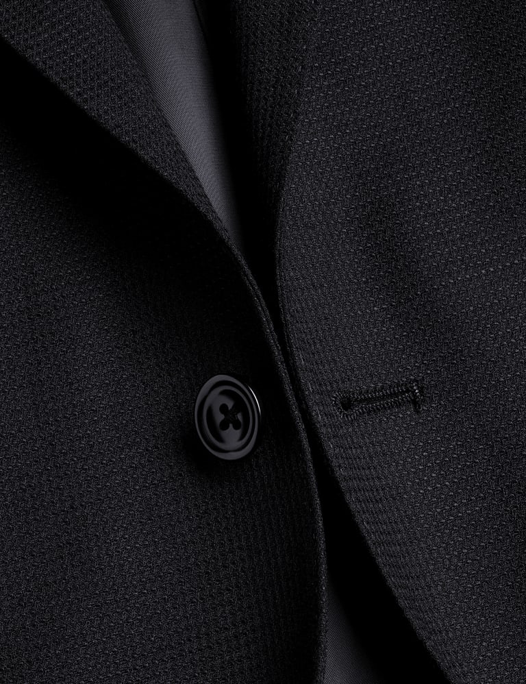 Slim Fit Pure Wool Textured Suit Jacket 5 of 5