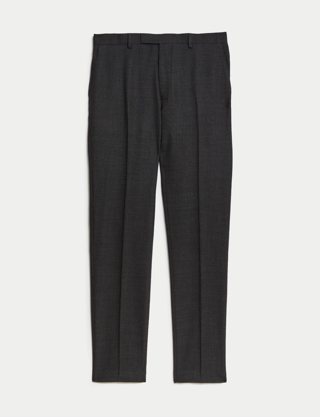 Slim Fit Pure Wool Textured Suit Trousers | M&S SARTORIAL | M&S