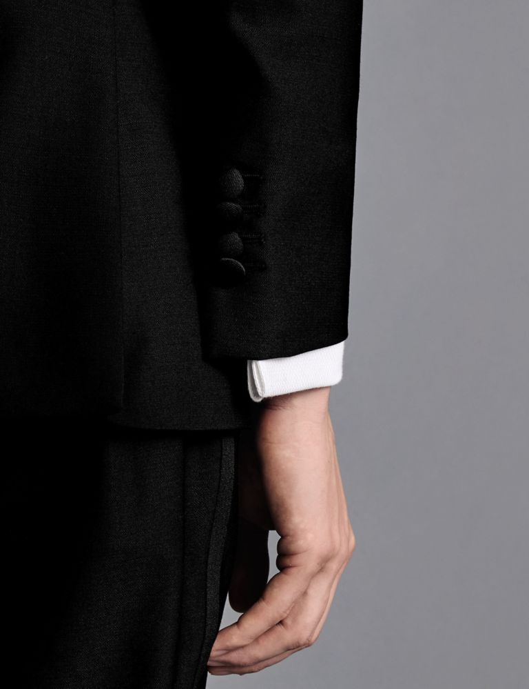 Buy Slim Fit Pure Wool Tuxedo Jacket | Charles Tyrwhitt | M&S