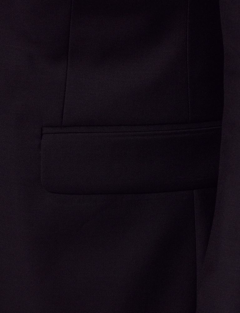Slim Fit Pure Wool Tuxedo Jacket 8 of 8