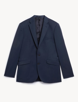 Slim Fit Pure Wool Twill Jacket Image 2 of 11