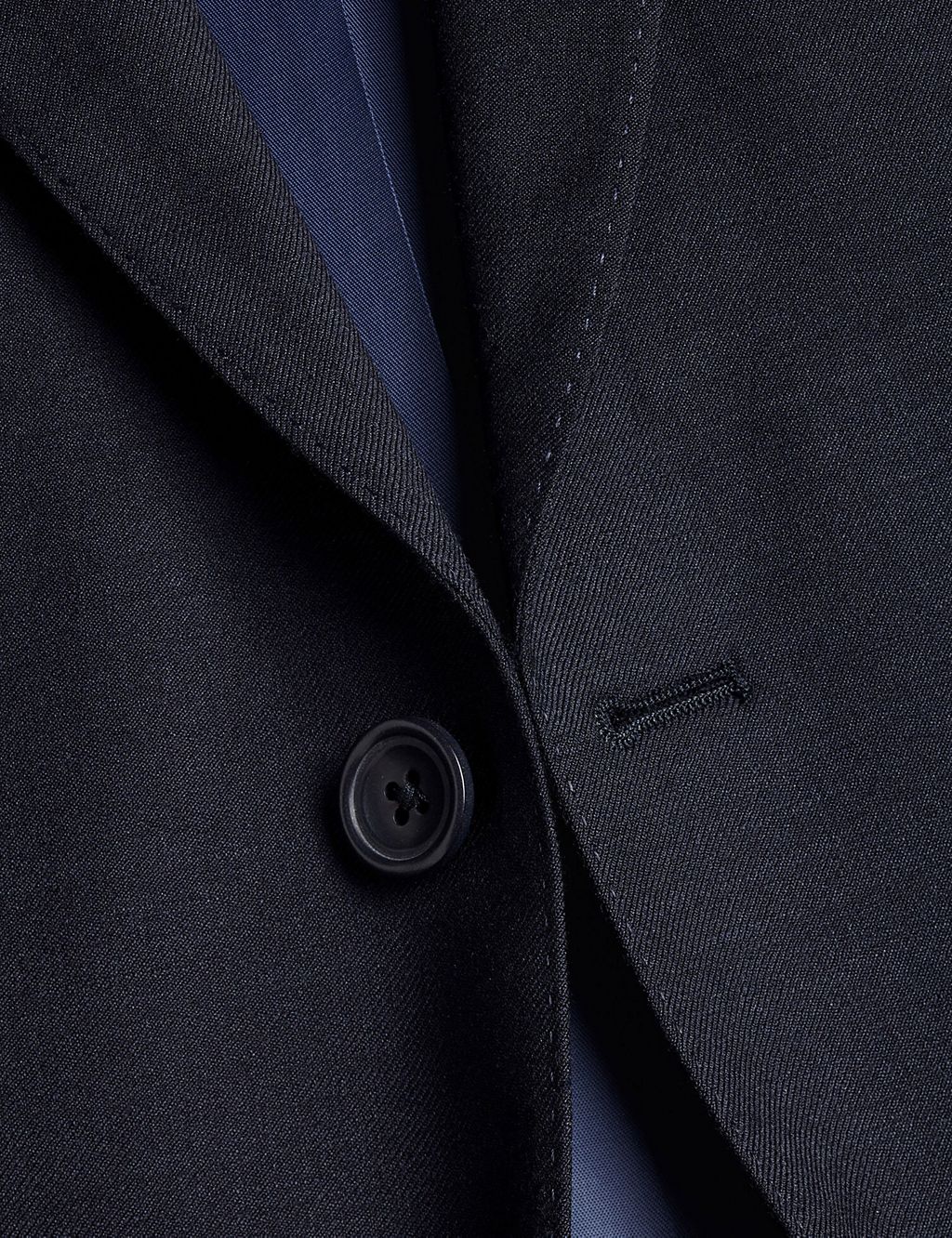 Slim Fit Pure Wool Twill Suit Jacket 1 of 4