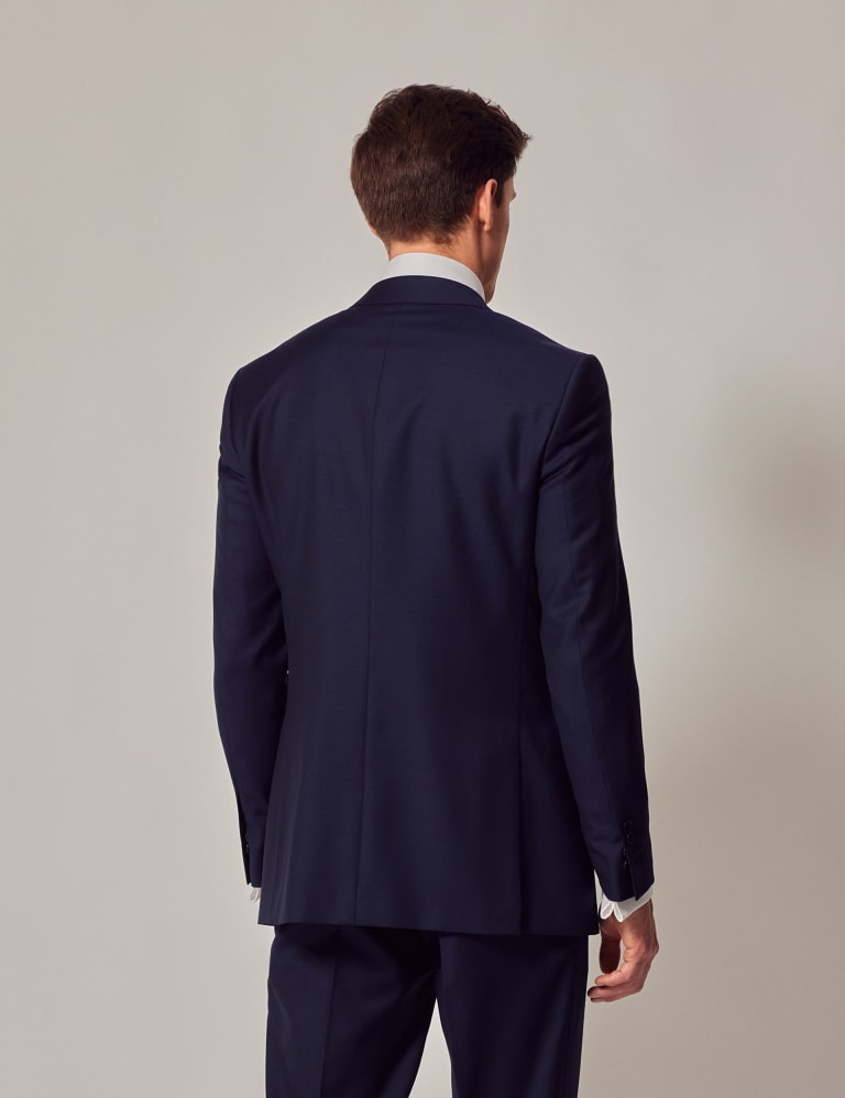 Slim Fit Pure Wool Twill Suit Jacket, Hawes & Curtis