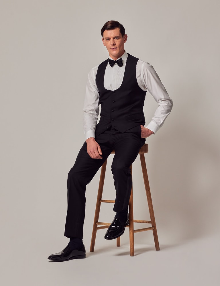 Slim fit waistcoat hotsell