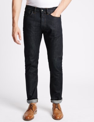 m&s selvedge jeans