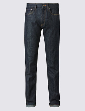 Slim Fit Selvedge Jeans Image 2 of 7
