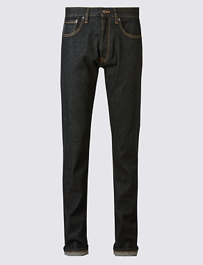 Slim Fit Selvedge Jeans Image 2 of 7