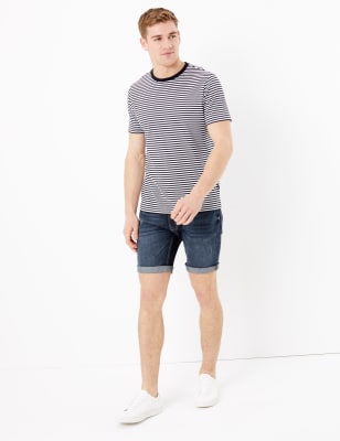 marks and spencer denim shorts