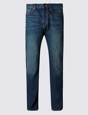 Slim Fit Stretch Selvedge Jeans Image 2 of 3