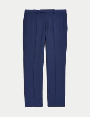 Slim Fit Stretch Suit Trousers Image 2 of 7