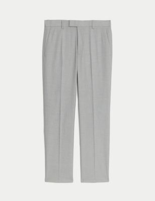 Slim Fit Stretch Suit Trousers Image 2 of 9