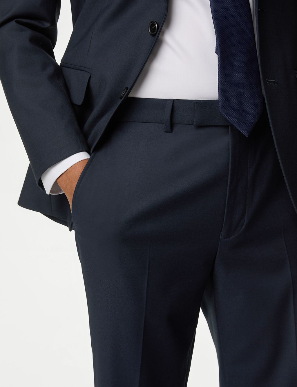 Slim Fit Stretch Suit Trousers 2 of 7