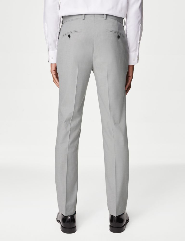 Slim Fit Stretch Suit Trousers 6 of 9