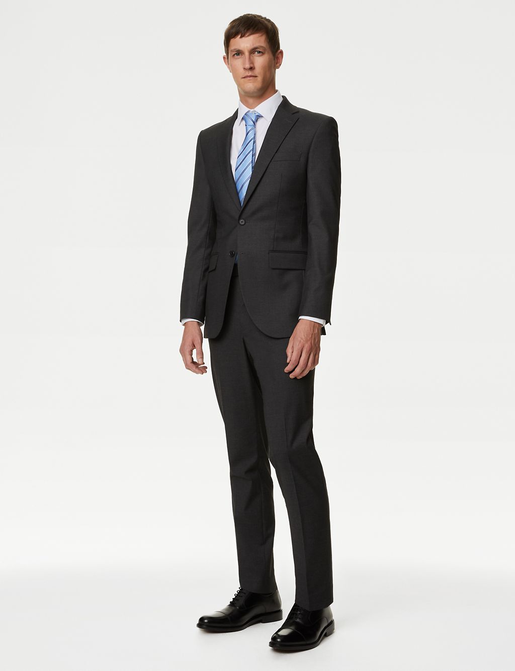 Slim Fit Stretch Suit Trousers 5 of 8