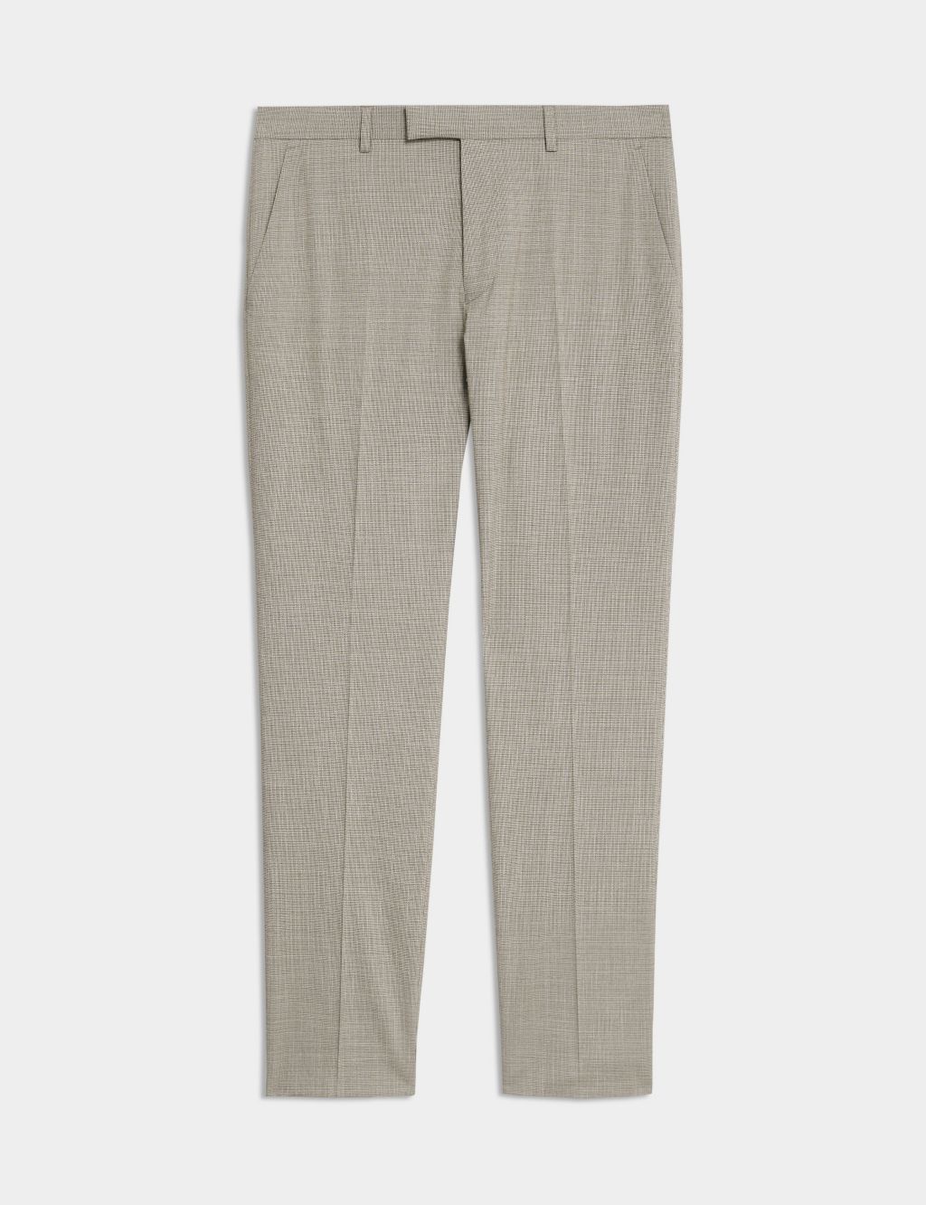 Slim Fit Stretch Suit Trousers 1 of 8