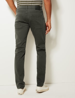 Slim Fit Stretch Travel Jeans, M&S Collection