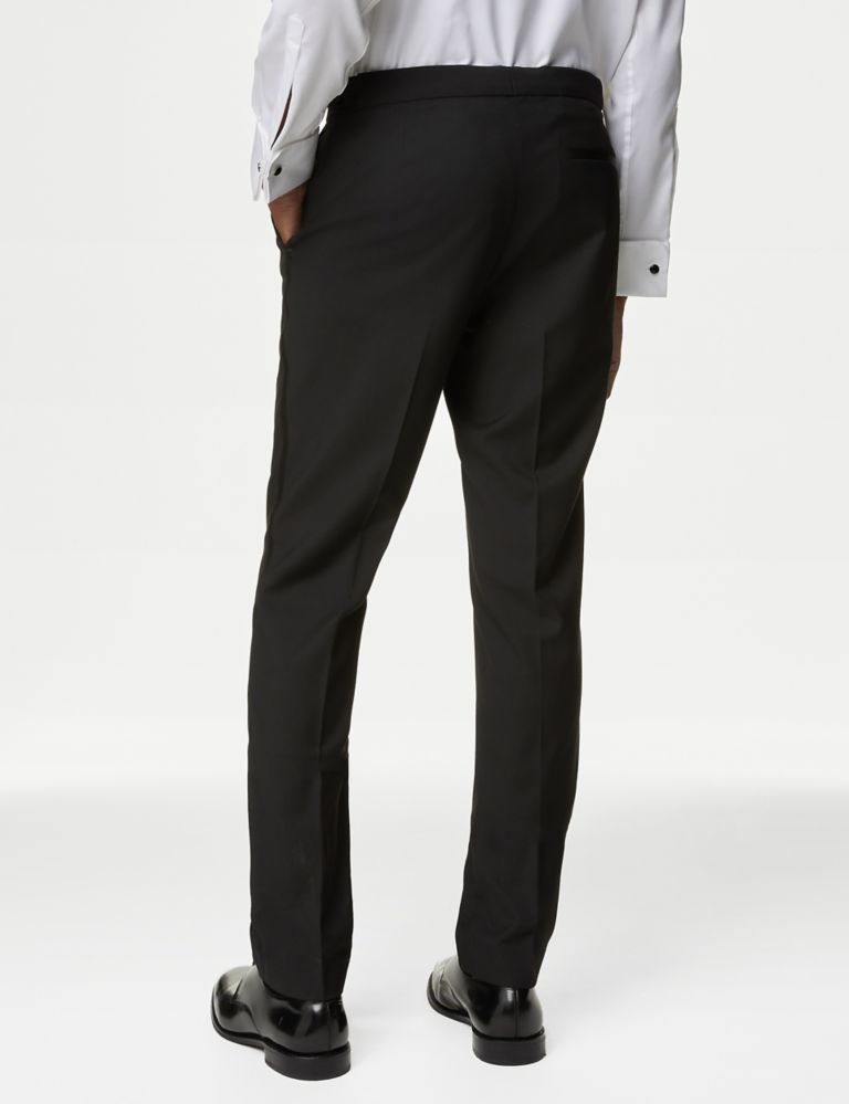 Slim Fit Stretch Tuxedo Trousers | M&S Collection | M&S
