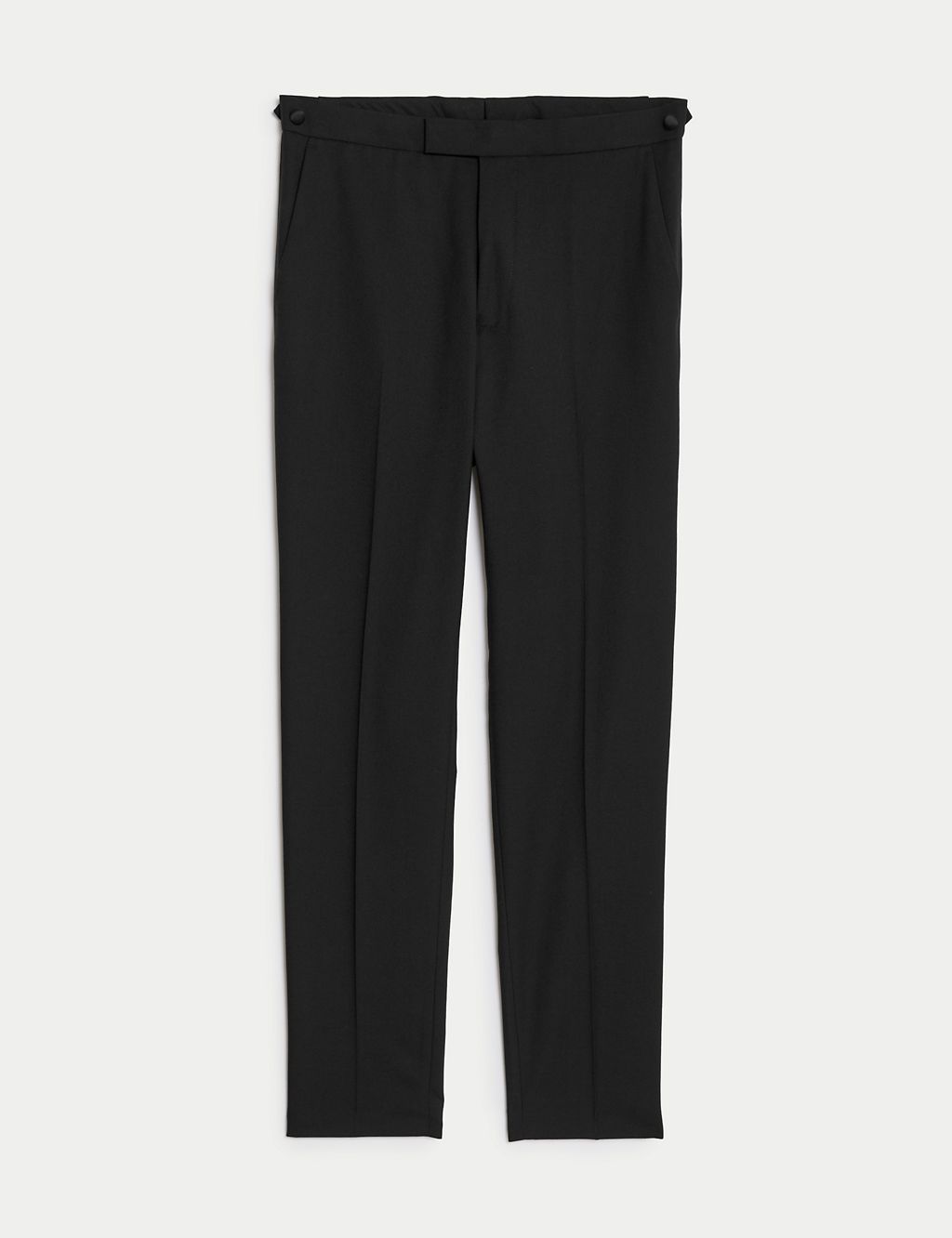 Slim Fit Stretch Tuxedo Trousers 1 of 8