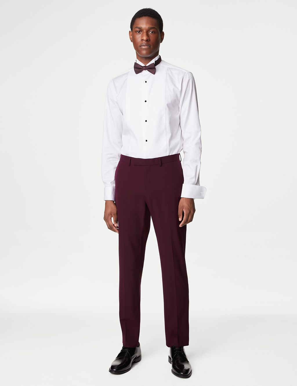 Slim Fit Stretch Tuxedo Trousers 2 of 7
