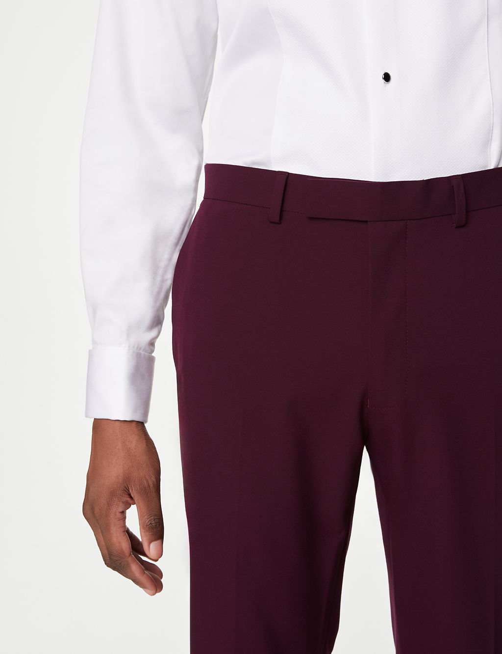 Slim Fit Stretch Tuxedo Trousers 7 of 7