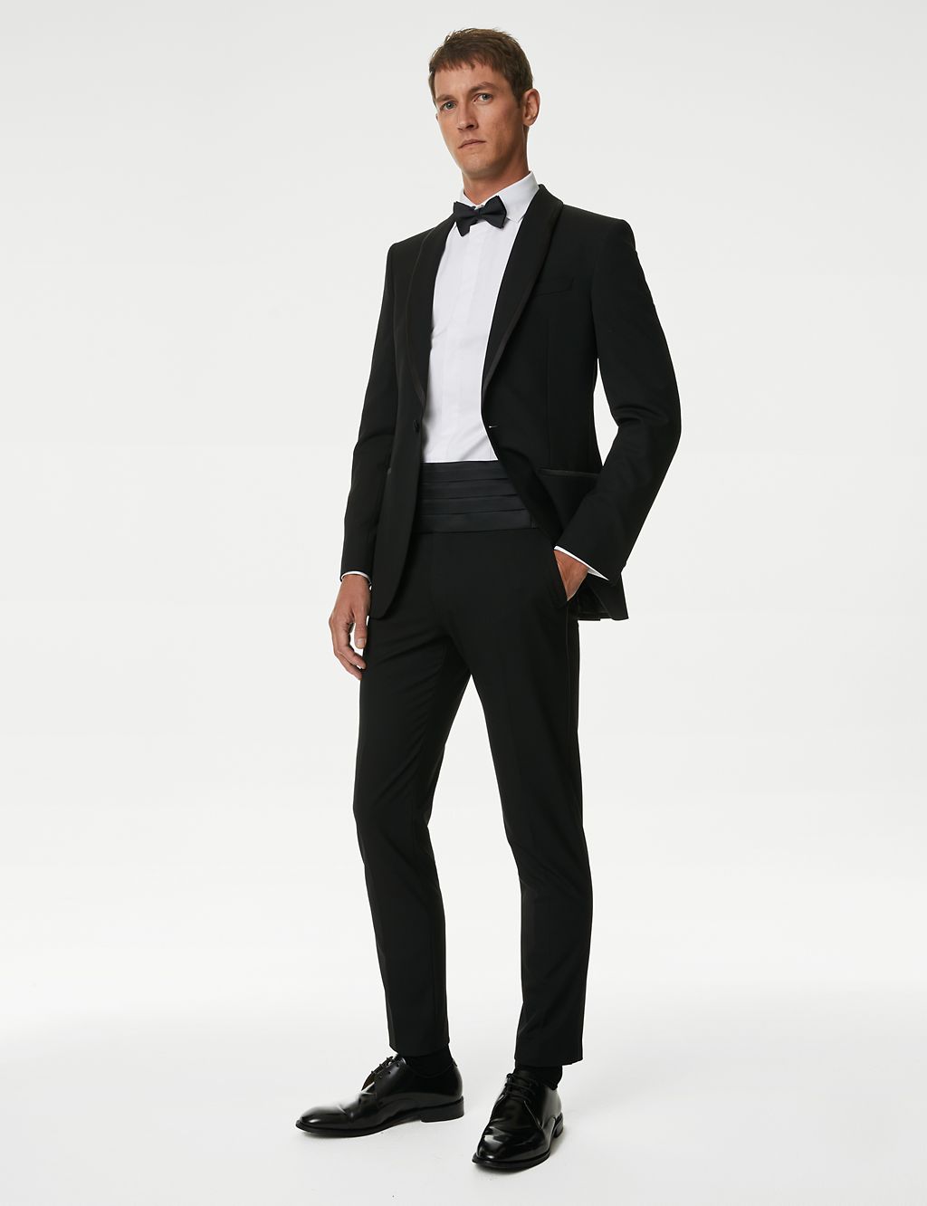 Slim Fit Stretch Tuxedo Trousers 6 of 7