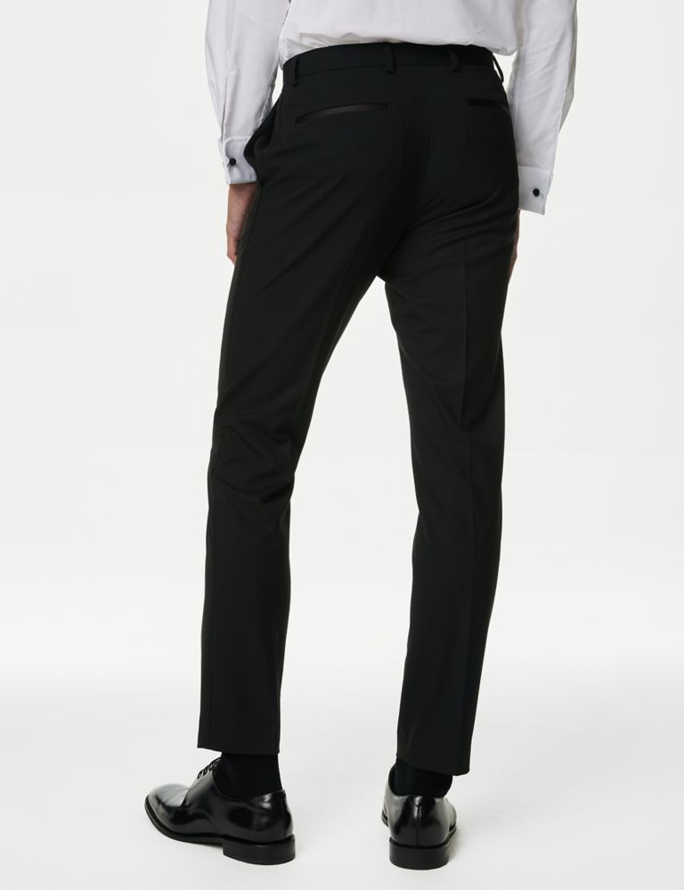 Slim Fit Stretch Tuxedo Trousers 5 of 7