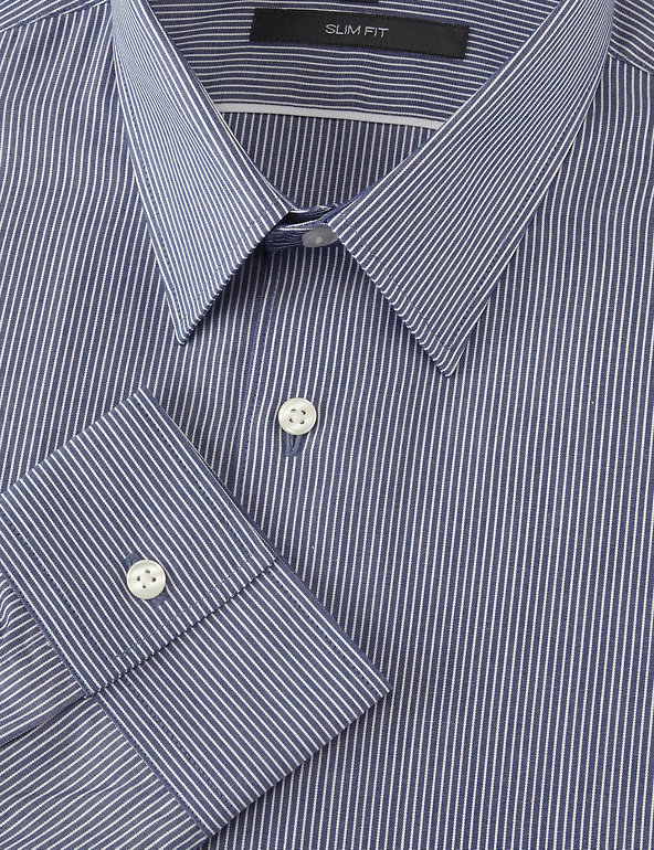 Slim Fit Striped Shirt Image 1 of 1