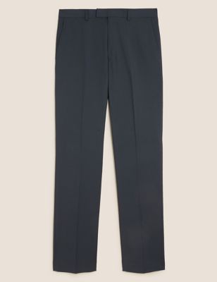 Slim Fit Suit Trousers with Stretch Image 2 of 6