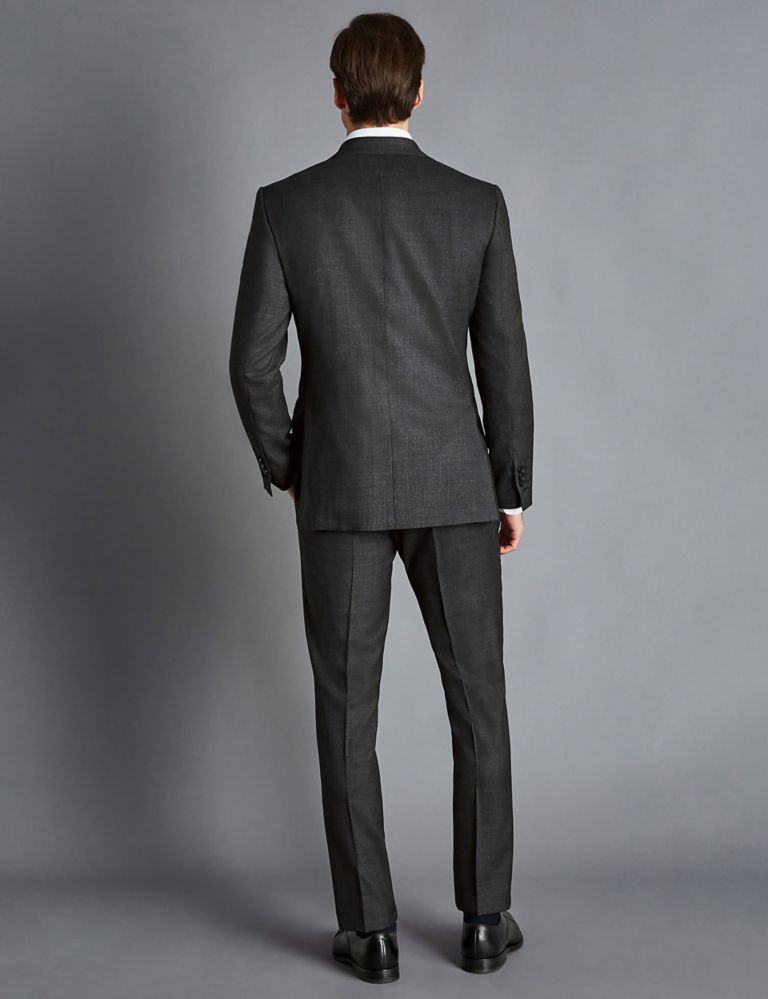 Slim Fit Super 120s Wool Suit Jacket, Charles Tyrwhitt